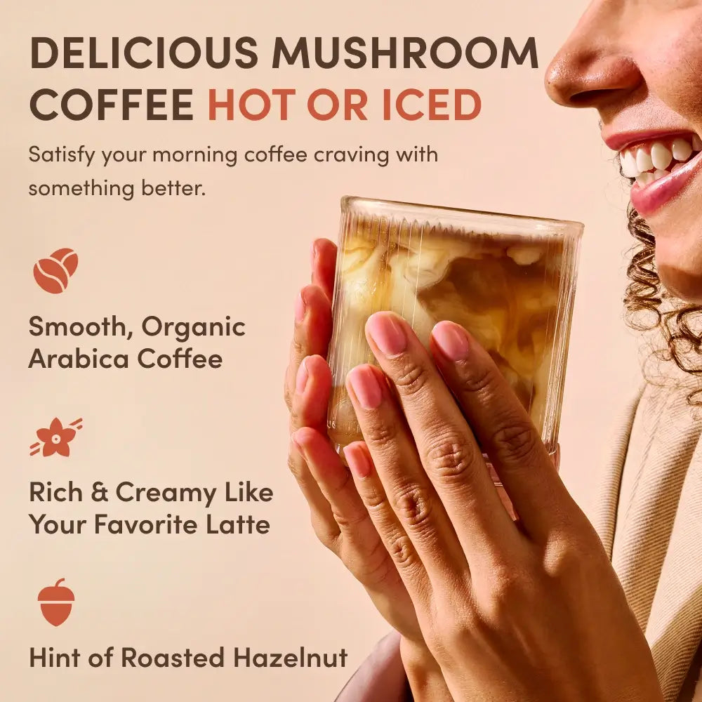 Mushroom Coffee (30 Servings) - for Simple Morning Drink Routines