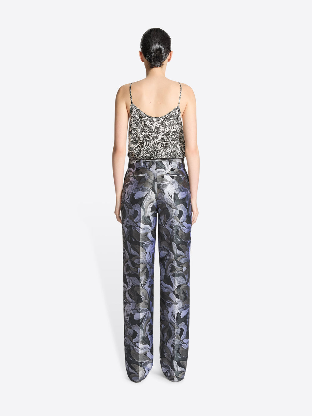 Printed Tailored Pants