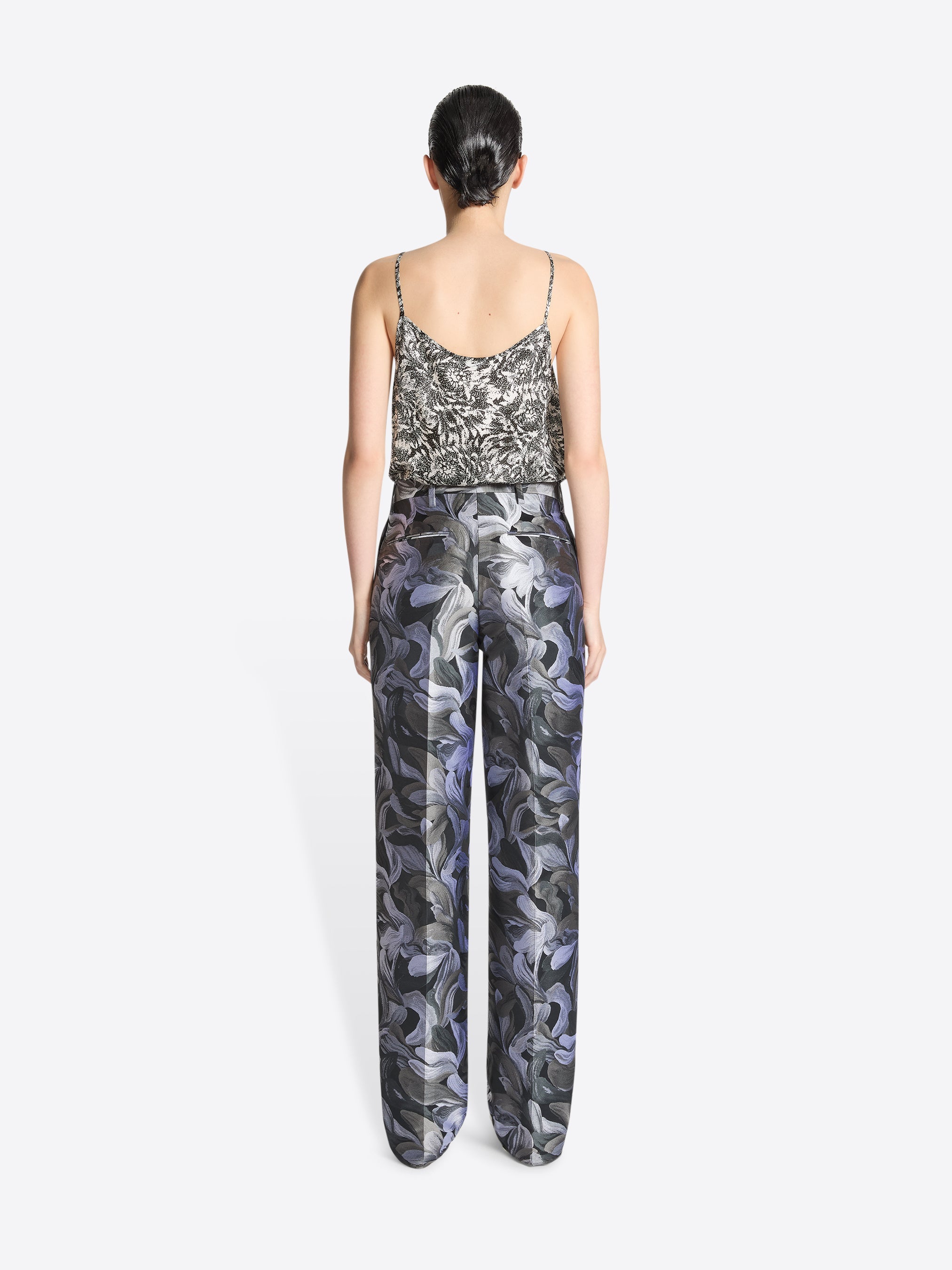 Printed Tailored Pants