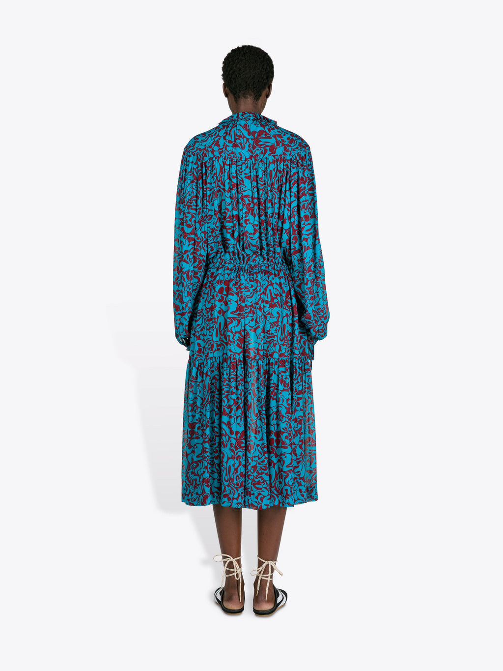 Printed Viscose Dress