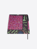 Printed Wrap Skirt