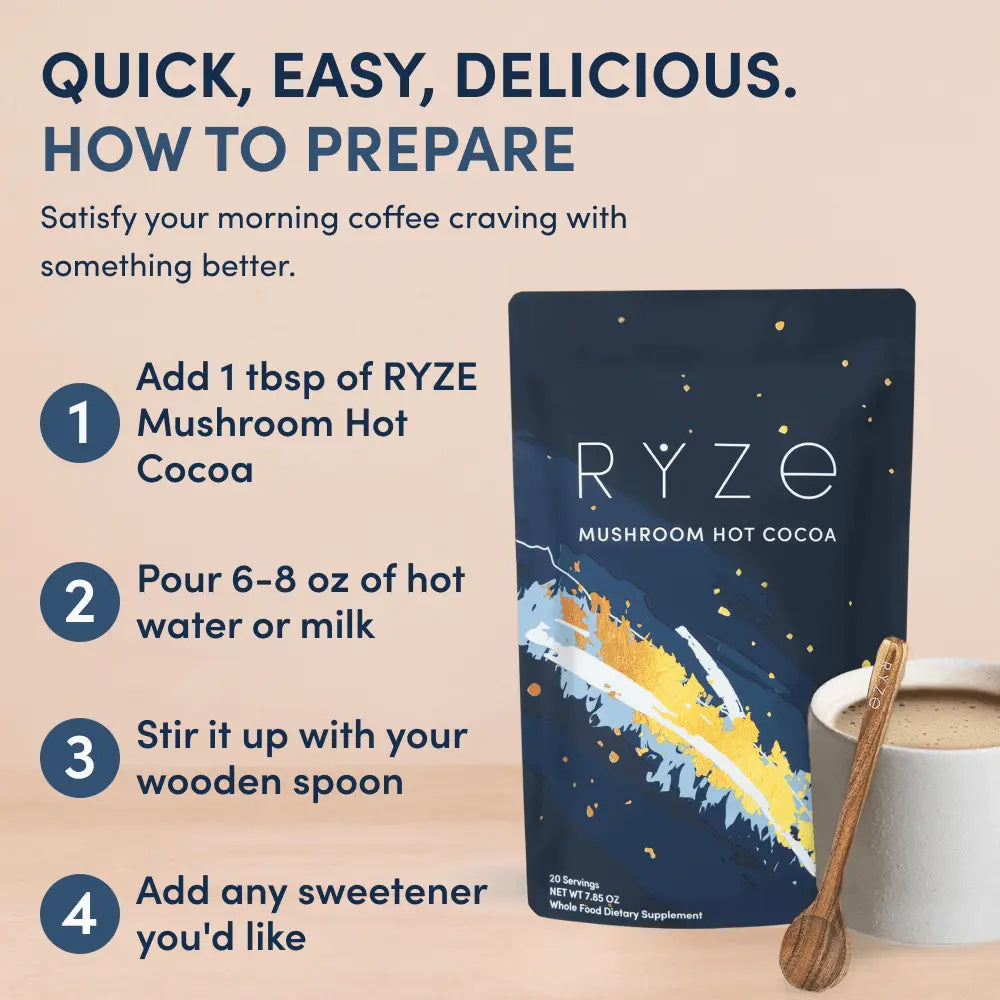 Day and Night Bundle (Coffee and Cocoa) - for Morning and Evening Preparation