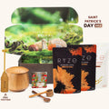 RYZE Ritual Set Dark Roast (90 Servings) - for Morning and Evening Preparation