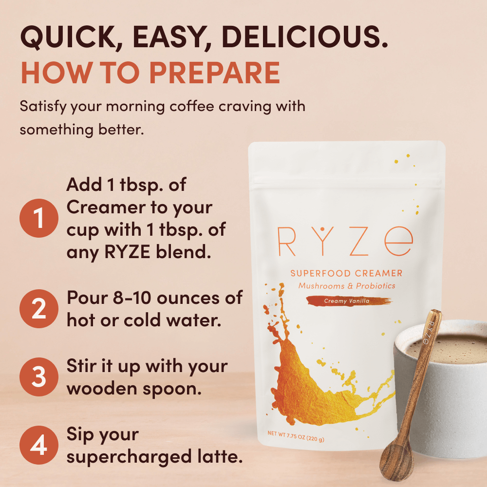 Superfood Creamer (30 Servings) - for Simple Beverage Preparation